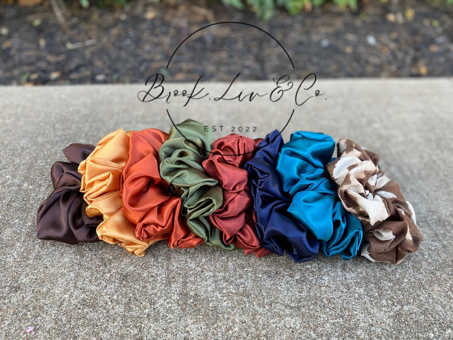 Fall Scrunchies